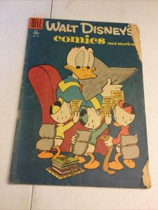 Walt Disney’s Comics And Stories 176 Gd- Good- 1.8 Dell Comics Golden Age