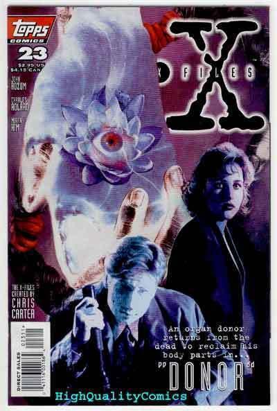 X-FILES #23, NM+, Dana Scully, 1st, Fox Mulder, Carter, more XF in store