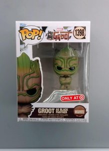 Funko Pop! Groot as Black Panther #1398, Marvel, Target Excl.