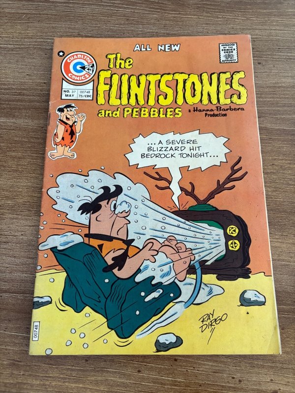 The Flintstones & Pebbles # 37 FN- Charlton Comic Book 9 J375