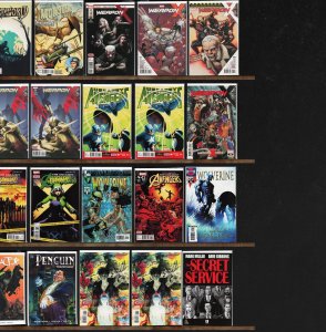 Huge Lot 130+ Comics with Weapon X, Uncanny Avengers, Web Warriors & More!