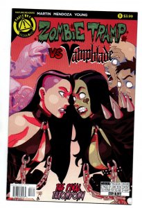 Zombie Tramp vs Vampblade #1 2 & 3 complete set - Action Lab - 2015 - NM