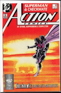 Action Comics #598 Direct Edition (1988) Checkmate