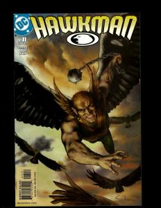 Lot of 12 Hawkman DC Comic Books #1 2 3 4 5 6 7 8 9 10 11 12 GK31