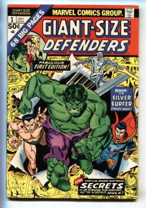 Giant-Size Defenders #1 Silver Surfer - Dr Strange- Sub-Mariner 1974 FN