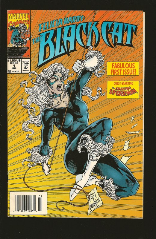 Marvel Comics Felicia Hardy The Black Cat Vol 1 No 1 July 1994