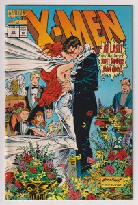 X-Men #30 Scott Summers Jean Grey Wedding w/Cards (Marvel, 1994) VF/NM