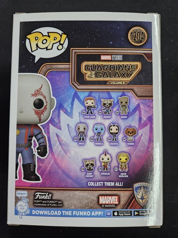 Funko Pop! Drax #1204, Guardians of the Galaxy Vol. 3