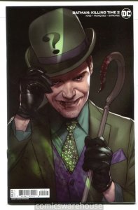 BATMAN KILLING TIME (2022 DC) #2 VARIANT 1:25 BEN OLIVER CARD STOCK NM G38224