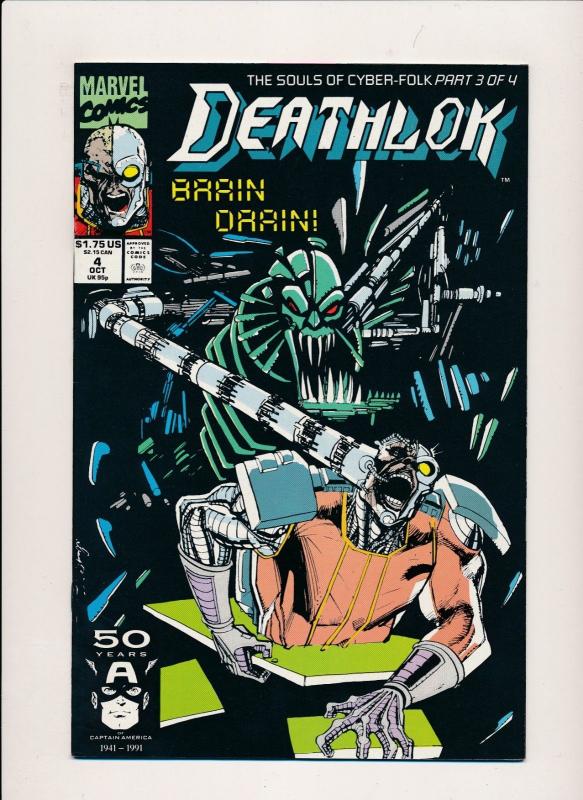 MARVEL LOT of 7 DEATHLOK #1-#7 1991/92  VERY FINE/NEAR MINT (PF296) 