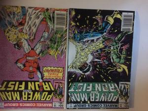 POWER MAN AND IRON FIST [LOT OF 8] V1 #'s 63,64,94,96,99,100,108,111. 1980