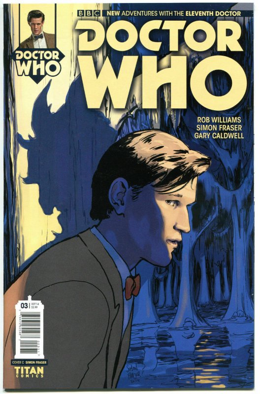 DOCTOR WHO #3, NM-, 11th, Tardis, 2014, Titan, Variant, more DW in store