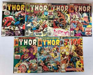 Bronze Age Thor Comic Lot From:# 204-297 avg 4.0 VG (1972-80)