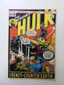 The Incredible Hulk #158 (1972) VG/FN condition
