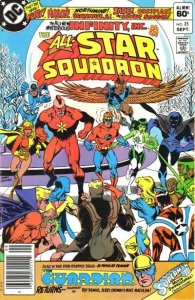 All-Star Squadron #25 (Newsstand) FN ; DC | 1st Appearance Infinity Inc