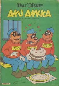 Walt Disney's Aku Ankka (1980) #34 VG ; Sanoma | low grade comic