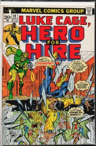 Hero for Hire #8 (1973) Luke Cage