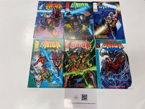 6 Union IMAGE comic books #0 1 2 3 4 4 61 LP1