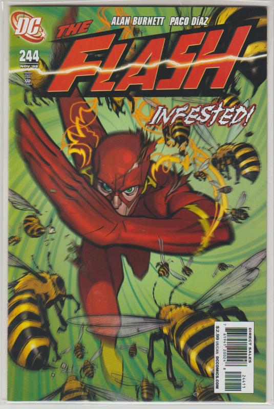 THE FLASH #244 - INFESTED - DC UNIVERSE