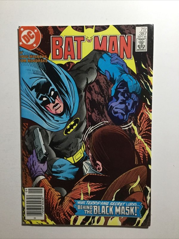 Batman 387 Very Fine Vf 8.0 Newsstand Edition N/E Dc Comics