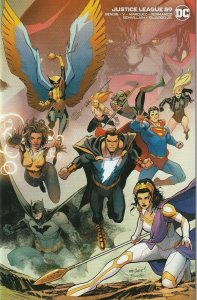 Justice League # 59 Wraparound Variant Cover B NM DC