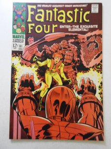 Fantastic Four #81 (1968) Gorgeous VF-NM Condition!