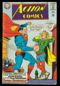 ACTION COMICS #354 1967-SUPERMAN-CAPTAIN INCREDIBLE-very good VG