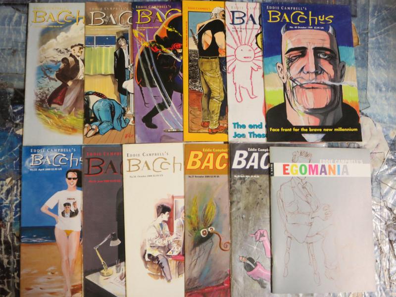 Eddie Campbell's Bacchus Mini-Library Lot of 22 Comics Joe Theseus Dionysus ++