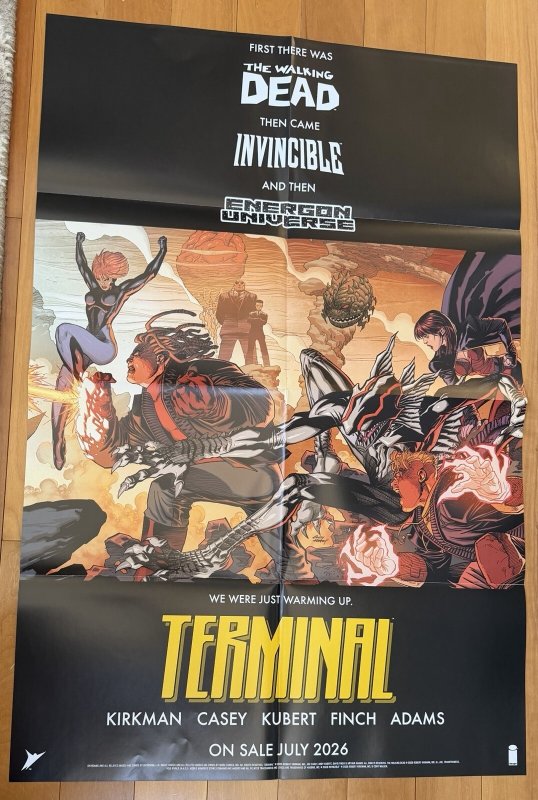 The Walking Dead Then Came Invincible And Then Energon Universe Poster Promo