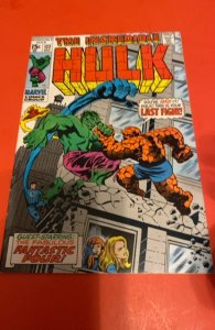 The Incredible Hulk #122 (1969)Hulk vs the thing high grade