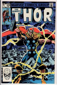 Thor #329 Direct Edition (1983) 9.2 NM-