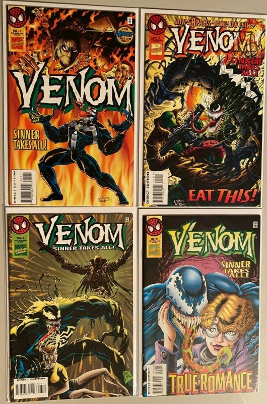 Venom sinner takes all ! #1,2,4,5 6.0 FN (1995)