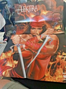 “Elektra” 2001 Marvel promo poster 36 x24 Excellent Greg Horn artist BRAND NEW