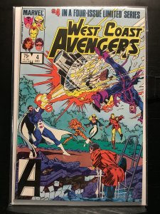 West Coast Avengers #4 Direct Edition (1984)