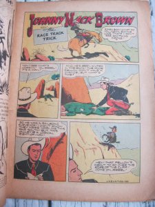 Johnny Mack Brown #455 Dell Comic Golden Age 1953 GD/VG Western