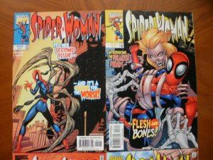 4 Near-Mint Marvel Comic SPIDER-WOMAN #2 #3 #4 #9 (1999) Byrne Sears Spider-man