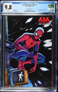 Amazing Spider-Man (2025) #2 - CGC 9.8 - Pichelli Marvel 616 Day Variant