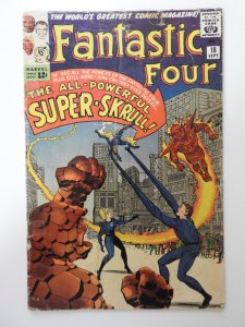 Fantastic Four #18 (1963) GD/VG 1st app of the Super Skrull! tape over staples