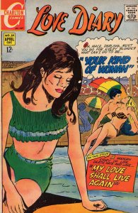 Love Diary (Charlton) #59 POOR ; Charlton | low grade comic bikini cover