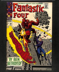 Fantastic Four #69 Mad Thinker!