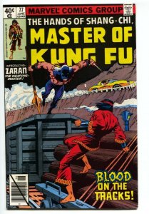 Master of Kung Fu #77 1979 comic book 1st appearance of Zaran VF/NM
