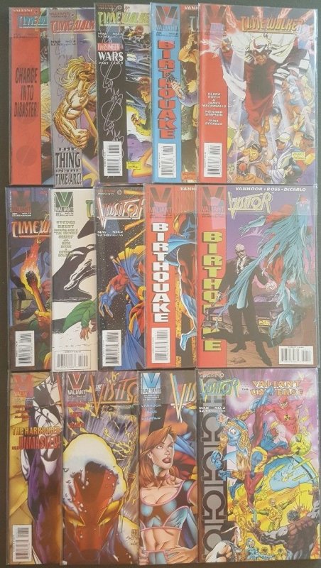 VALIANT: TIMEWALKER & THE VISITOR (1994-1995)