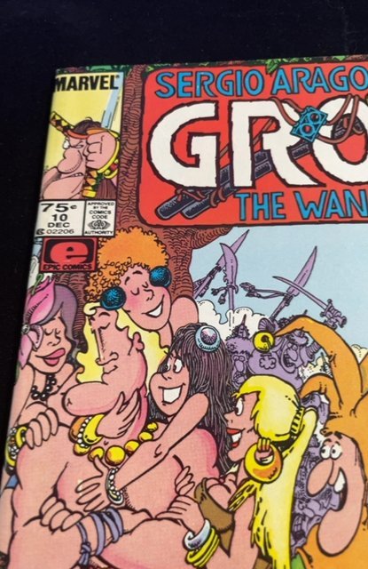 Sergio AragonÃƒÂ©s Groo the Wanderer #10 (1985) VF/NM