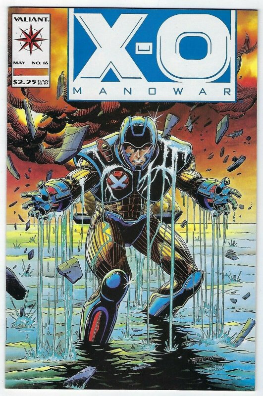 X-O Manowar # 16 NM Valiant 1993