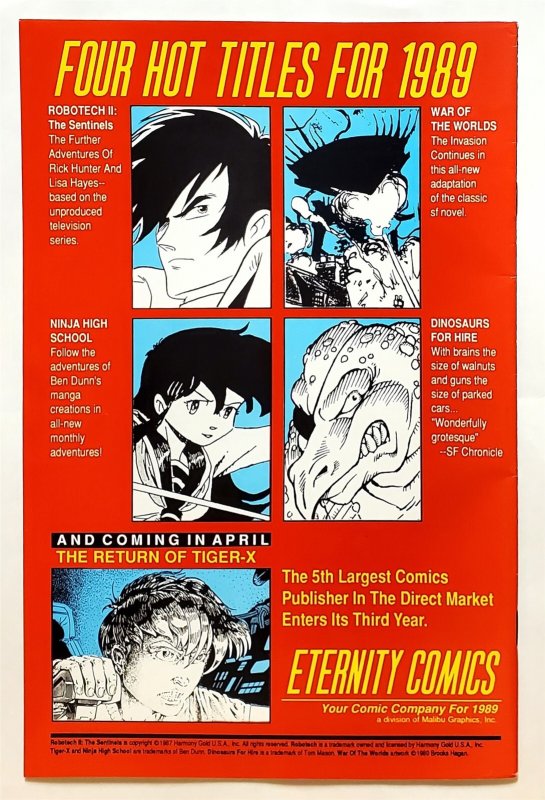 Fright #7 (Jan 1989, Eternity) 6.0 FN