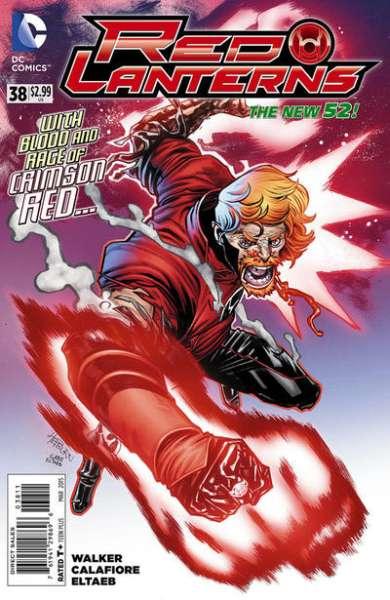 Red Lanterns #38, NM + (Stock photo)