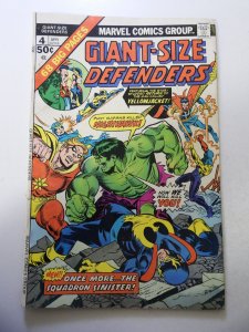 Giant-Size Defenders #4 (1975) GD/VG Condition1 1/2 Spine split