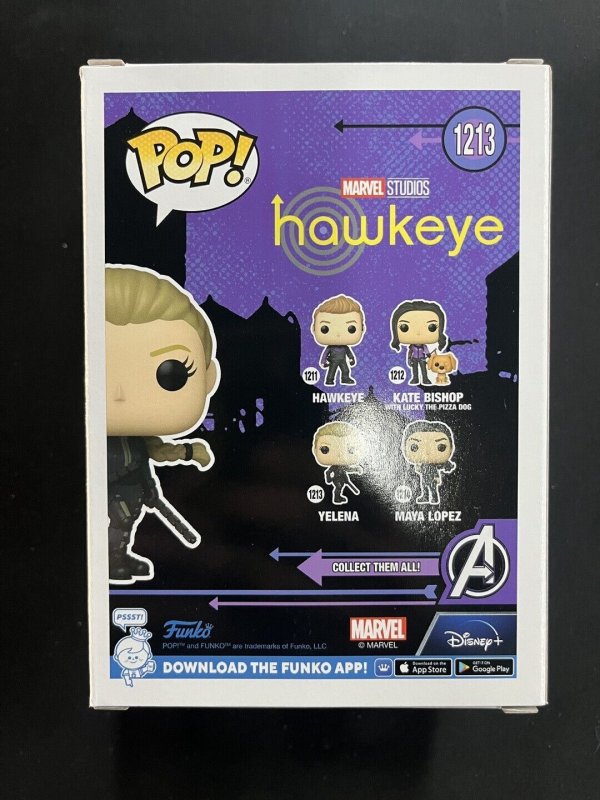 Funko Pop Disney Hawkeye Yelena #1213 Vinyl Figure Marvel Studios