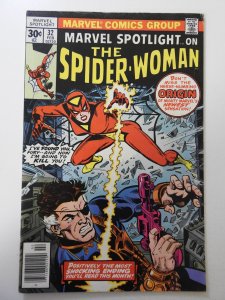 Marvel Spotlight #32 (1977) VG+ Condition 1st Appearance of Spider-Woman!