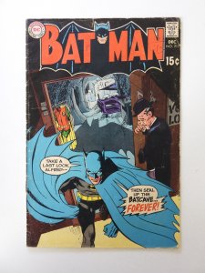 Batman #217 (1969) GD/VG condition stamp front cover
